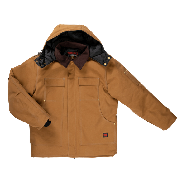  Tough Duck Men's Heavywt. Polyfill Parka, Black, 3X: Outerwear:  Clothing, Shoes & Jewelry