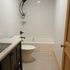 vaniy, toilet, tub, plumbing fixtures, floor and shower tile, baseboard installation, bathroom paint