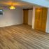 barn wood door, closet doors, engineered flooring and cove heaters installation. Wall and ceiling pa