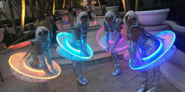 LED Tray Girls Atmosphere Entertainment