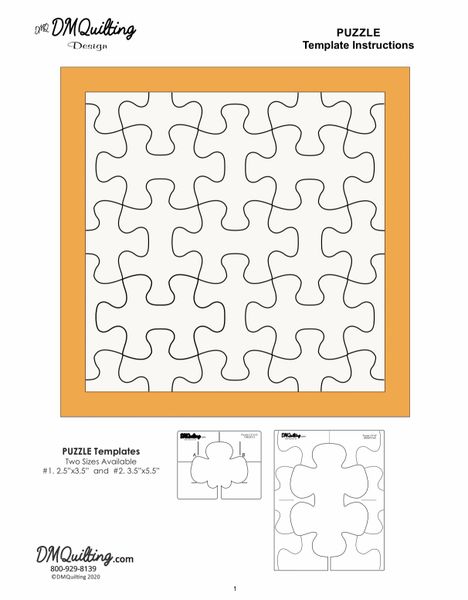 PUZZLE Template Instructions