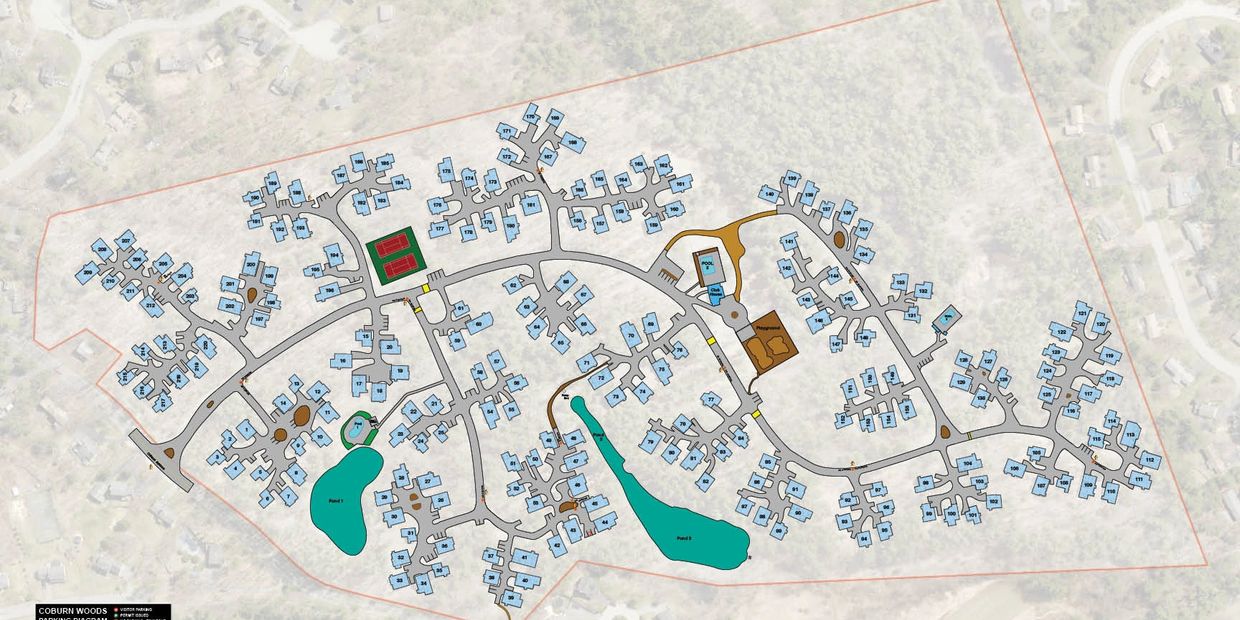 Map of Coburn Woods