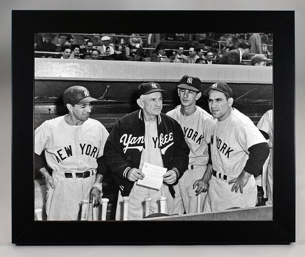 Billy Martin and Phil Rizzuto Stock Photo - Alamy