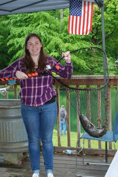 Catfish caught at Oakland Park Conservation Club tournament in Marengo, Ohio