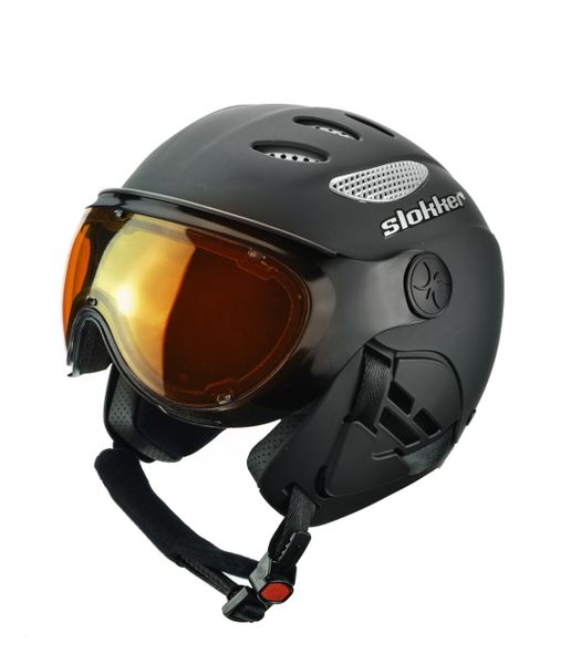 Ski with Mounted Polarized Photochromatic Visor | SlokkerSports.com