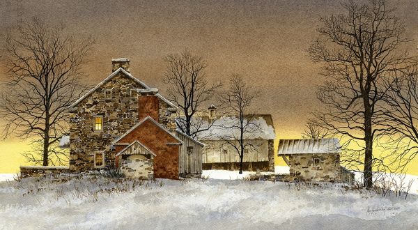 Ray Hendershot MORNING RISE II giclee