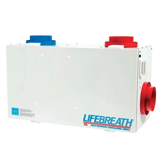 Lifebreath 100155 MAX Residential Heat Recovery Ventilator w/99DXPL02