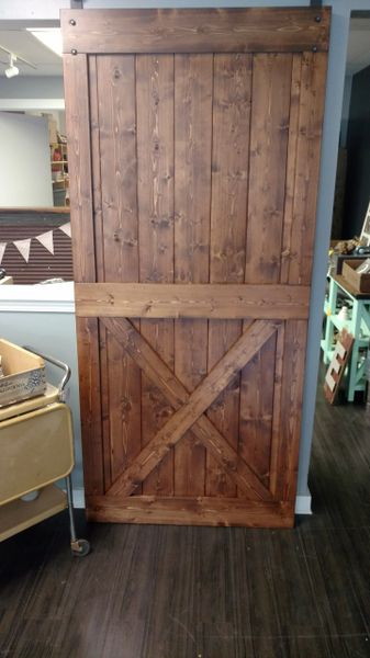 Half X Barn Door