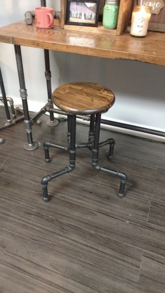 Industrial Desk Stool Barnboards And Salvage