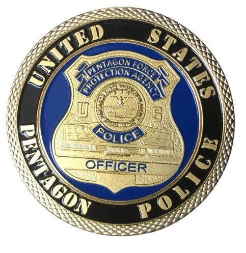 USA PENTAGON POLICE BADGE Collectible Challenge Coin