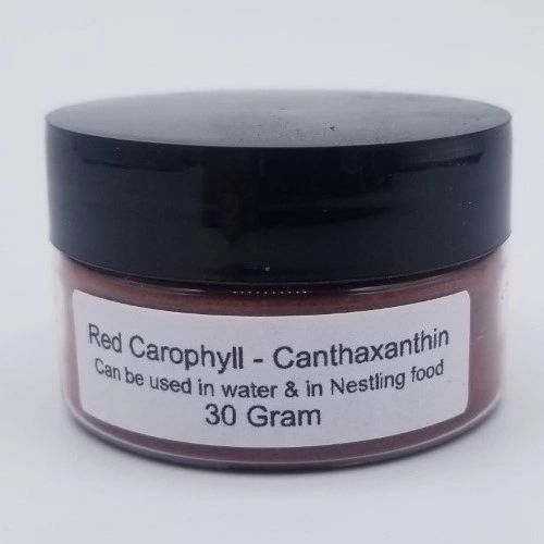 Red carophyll canthaxanthin 30 gram for canaries