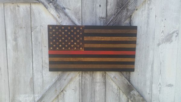 Red LIne Hand Carved - Medium