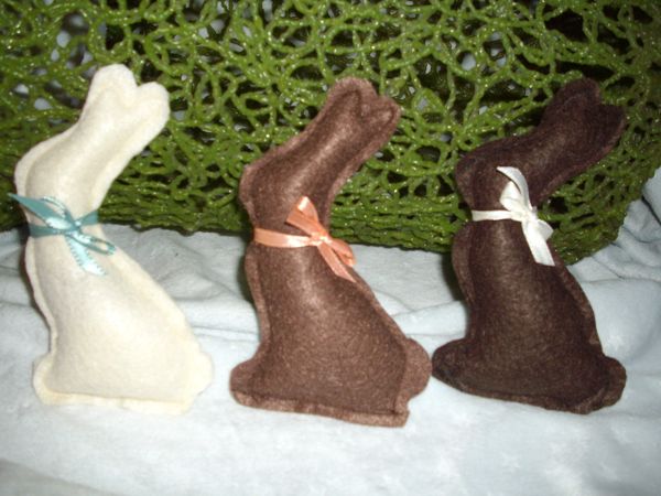 Organic Catnip Chocolate Bunnies