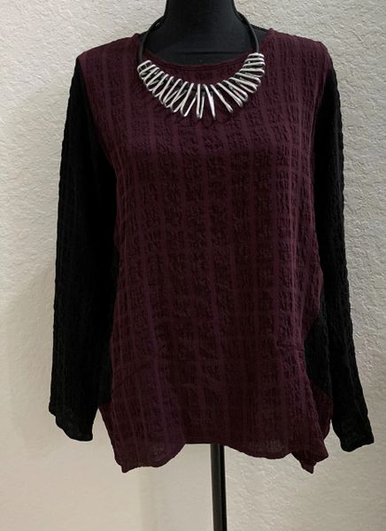 JASON BY COMFY USA TWO TONE TUNIC TOP-SW103 | IC Collection | Unique ...