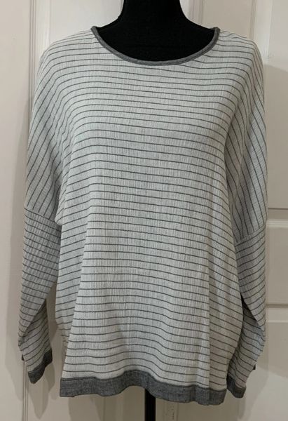 Comfy USA Louise Striped Top-GA101 | IC Collection | Unique Apparel