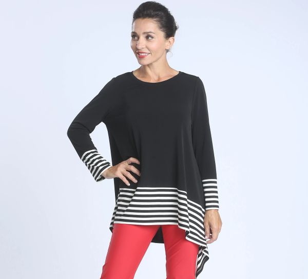 Ic Collection Fun Striped Tunic-ic-2710t 