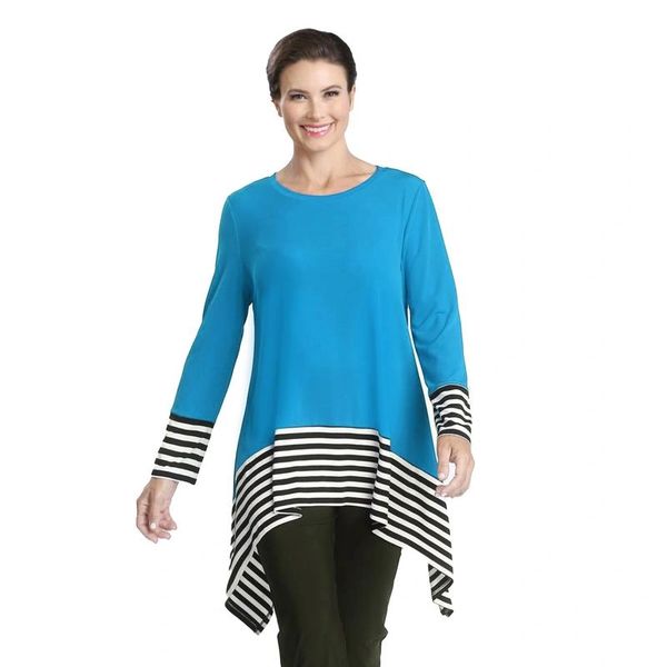 IC Collection Fun Striped Tunic-IC-2710T | IC Collection | Unique Apparel