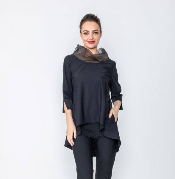 IC Collection Fashion Forward Tunic-IC-4369T-B | IC Collection | Unique ...