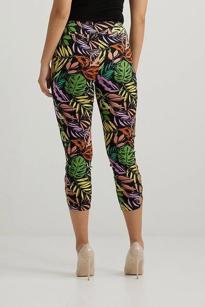 Joseph Ribkoff Tropical Cropped Pant-222176 | IC Collection | Unique ...