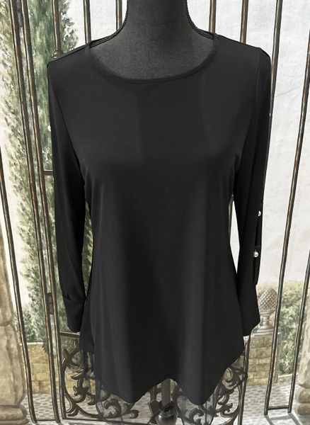 IC Collection Pearl Sleeve Tunic-IC-2011T | IC Collection | Unique Apparel