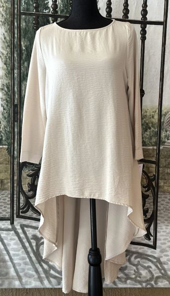 IC Collection Long Sleeve High Low Tunic-IC-5680T | IC Collection ...