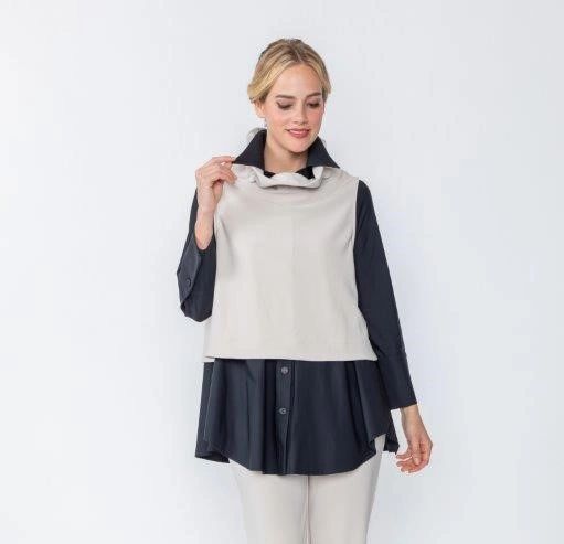 IC Collection Wire Collar Vest-Top-IC-2625T