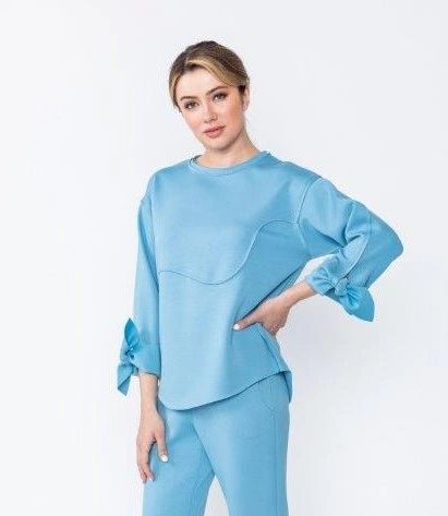 IC Collection Tie Sleeve Tunic-IC-5567T | IC Collection | Unique Apparel
