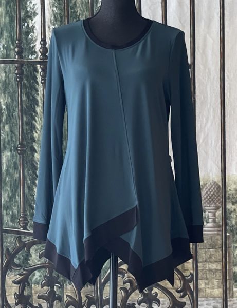By JJ Asymmetrical Tunic-IT-256-PNE
