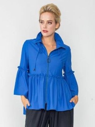 IC Collection Short Ruffled Jacket-IC-4646J