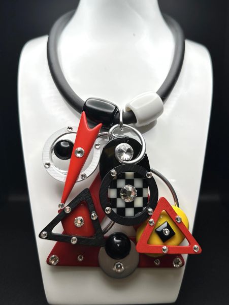 Jeff Lieb Nascar Necklace-21227 | IC Collection | Unique Apparel