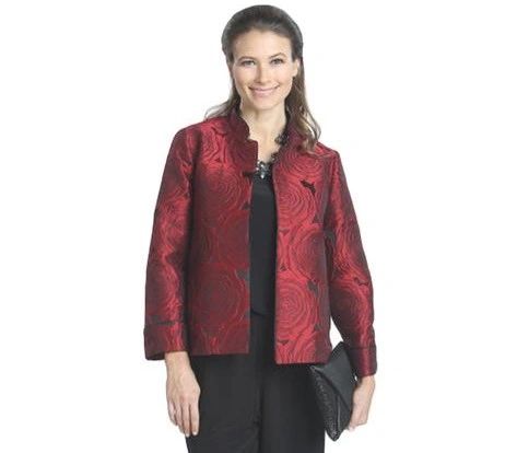 IC Collection Jacquard Jacket-IC-5128J | IC Collection | Unique Apparel