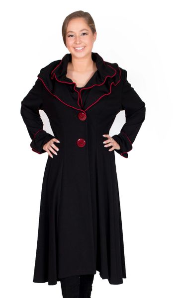 Design Today Double Sculpt Collar Trench-DT-5505