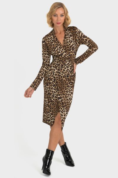 Joseph leopard print on sale dress