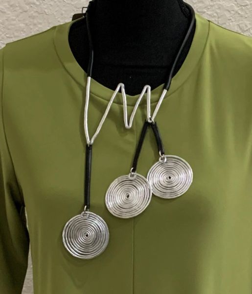 Artisan Chimes NecklaceNKL296 IC Collection Unique Apparel