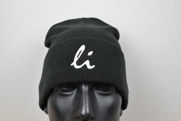 Black L.I. Cuffed beanie