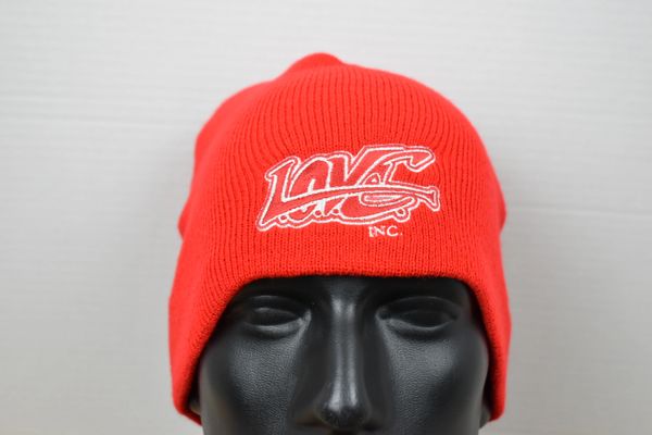 Red L.O.V.E. INC Knit Beanie