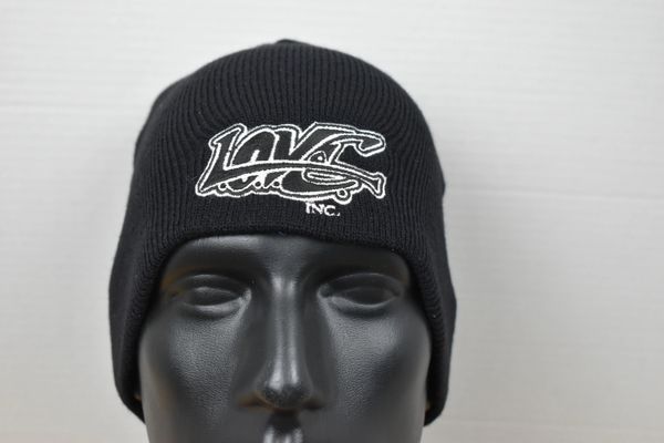 Black L.O.V.E. INC Knit Beanie