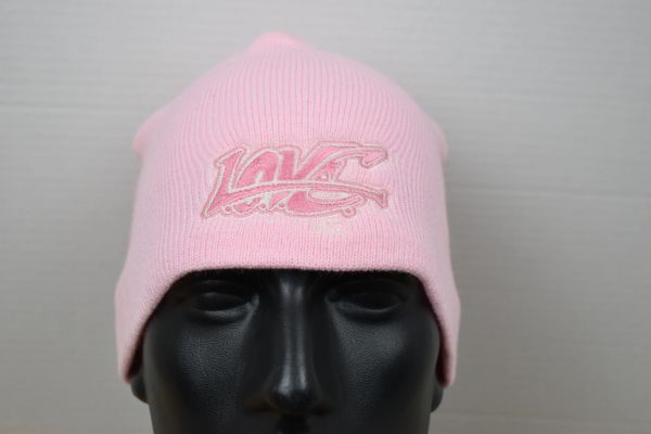 Pink L.O.V.E. INC Knit Beanie