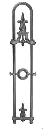 #(9981) Cast Iron Railing Panel