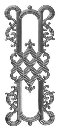 (#9623) Cast Iron Railing Panel - Back Out | DUE SEASON ...