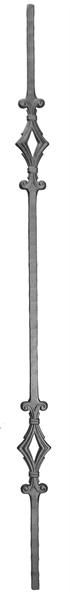 #(QC-13/14) Classic Design Forged Steel Picket