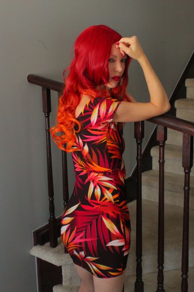 Vibrant Multi Colour Dress