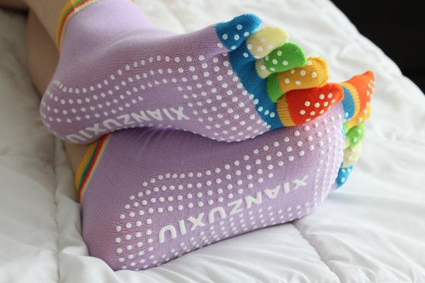 Used - For Toe Lovers - Sexy Colorful Toe Socks
