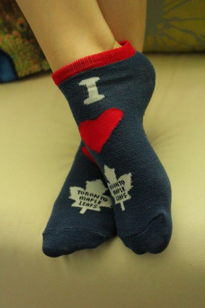 Worn Sports Socks