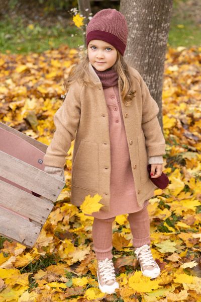 Boiled wool best sale long coat