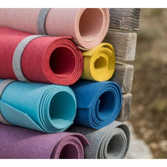 Merino Wool Felt Rolls, 100% Wool Felt Roll