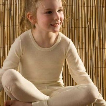 Children's Wool/Silk - Natural
