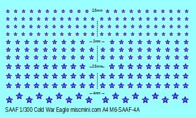 South African Air Force Markings 1 300 Scale Decals