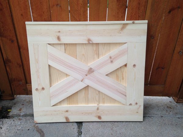 Rustic Ranch Style Baby Pet Gate Unfinished Custom Sized Up