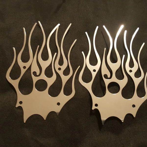 LIMITED EDITION FLAME HOOD PIN SCUFF PLATE